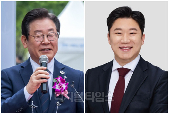 이재명(왼쪽) 더불어민주당 대표와 진종오 국민의힘 의원. <디지털타임스 이슬기 기자, 디지털타임스 DB>